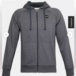 Men's Under Armour Rival Fleece Full Zip Hoodie Size XL NWT